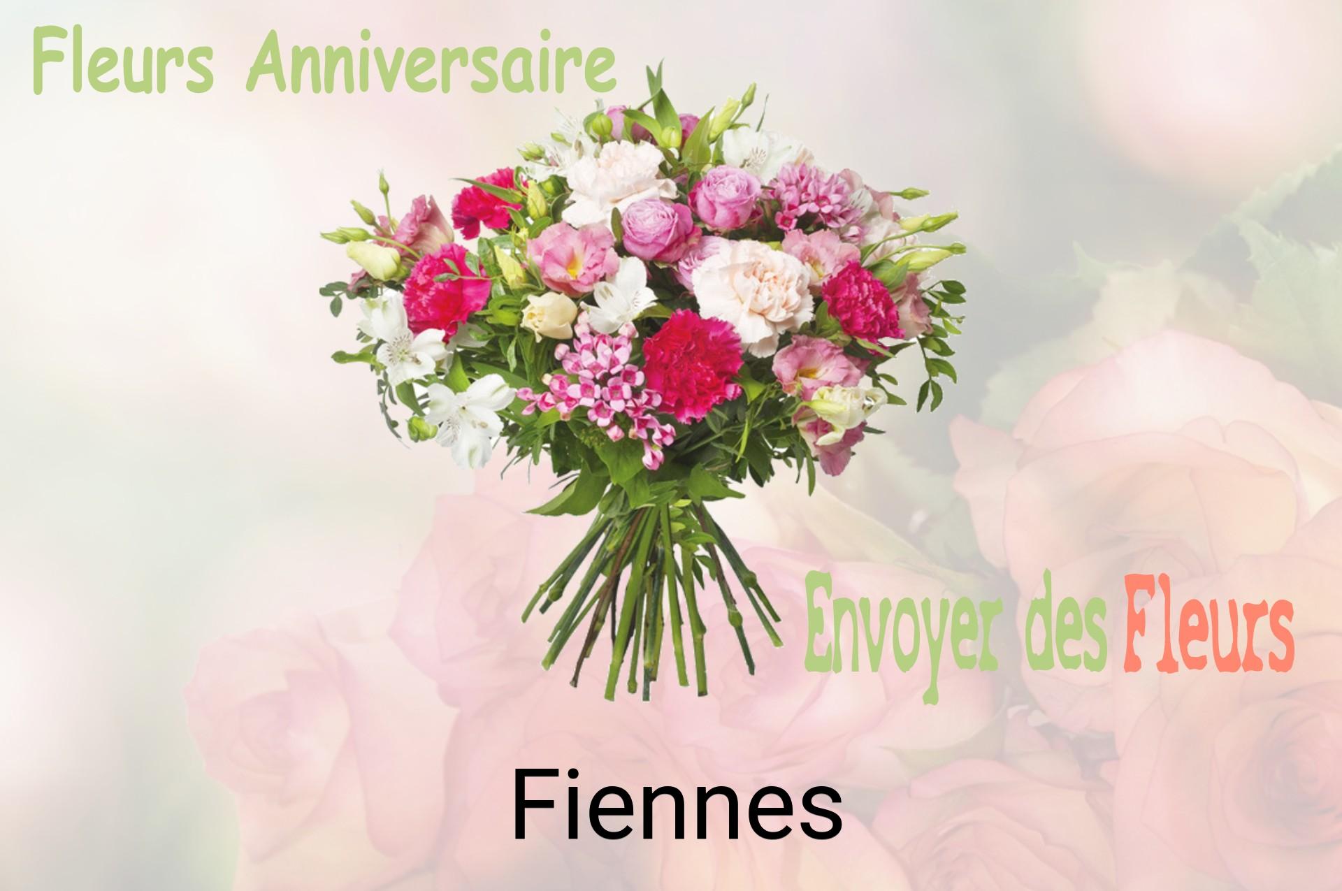 Bouquet de fleurs d’anniversaire livré à Fiennes