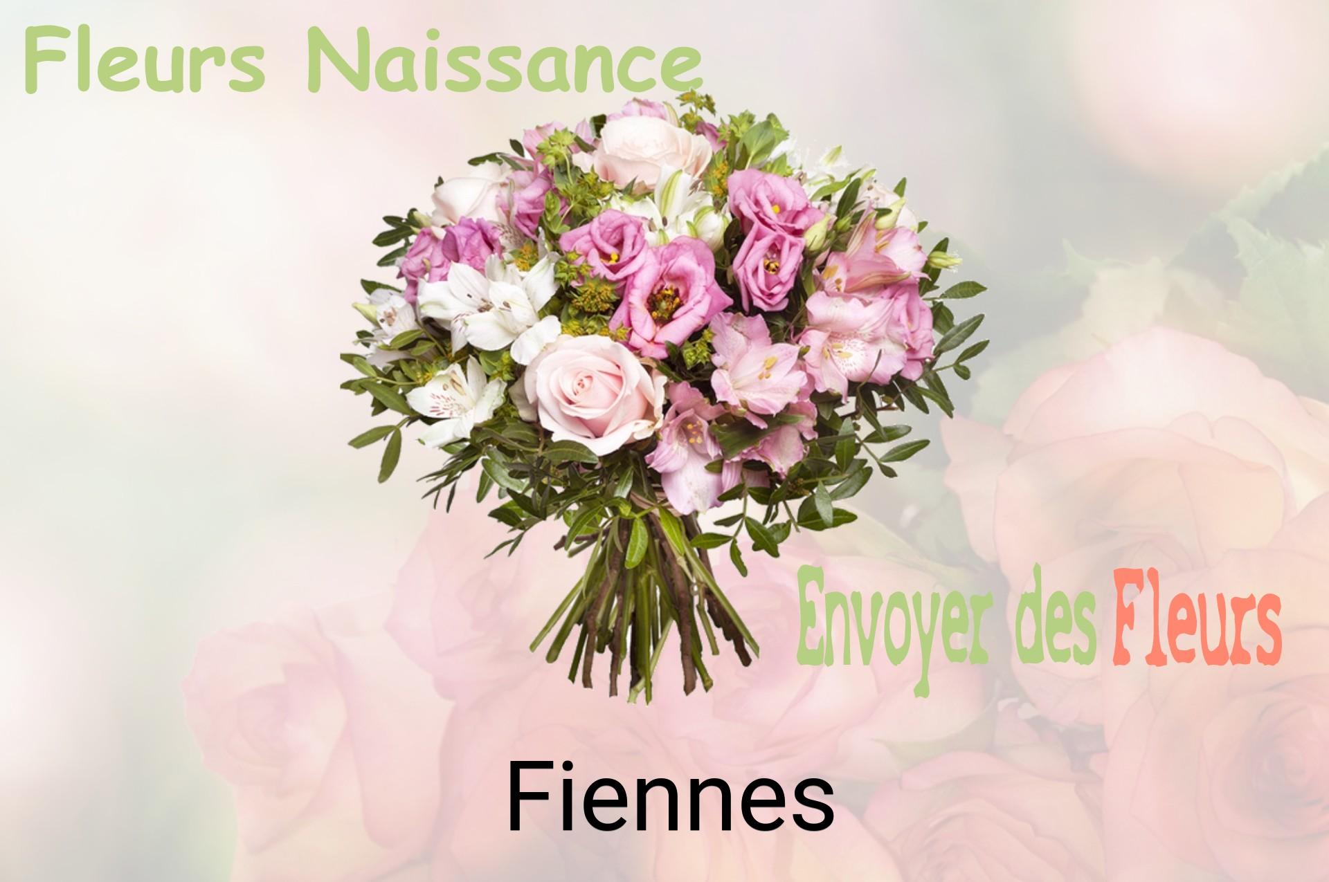 Bouquet de fleurs de naissance livré à Fiennes